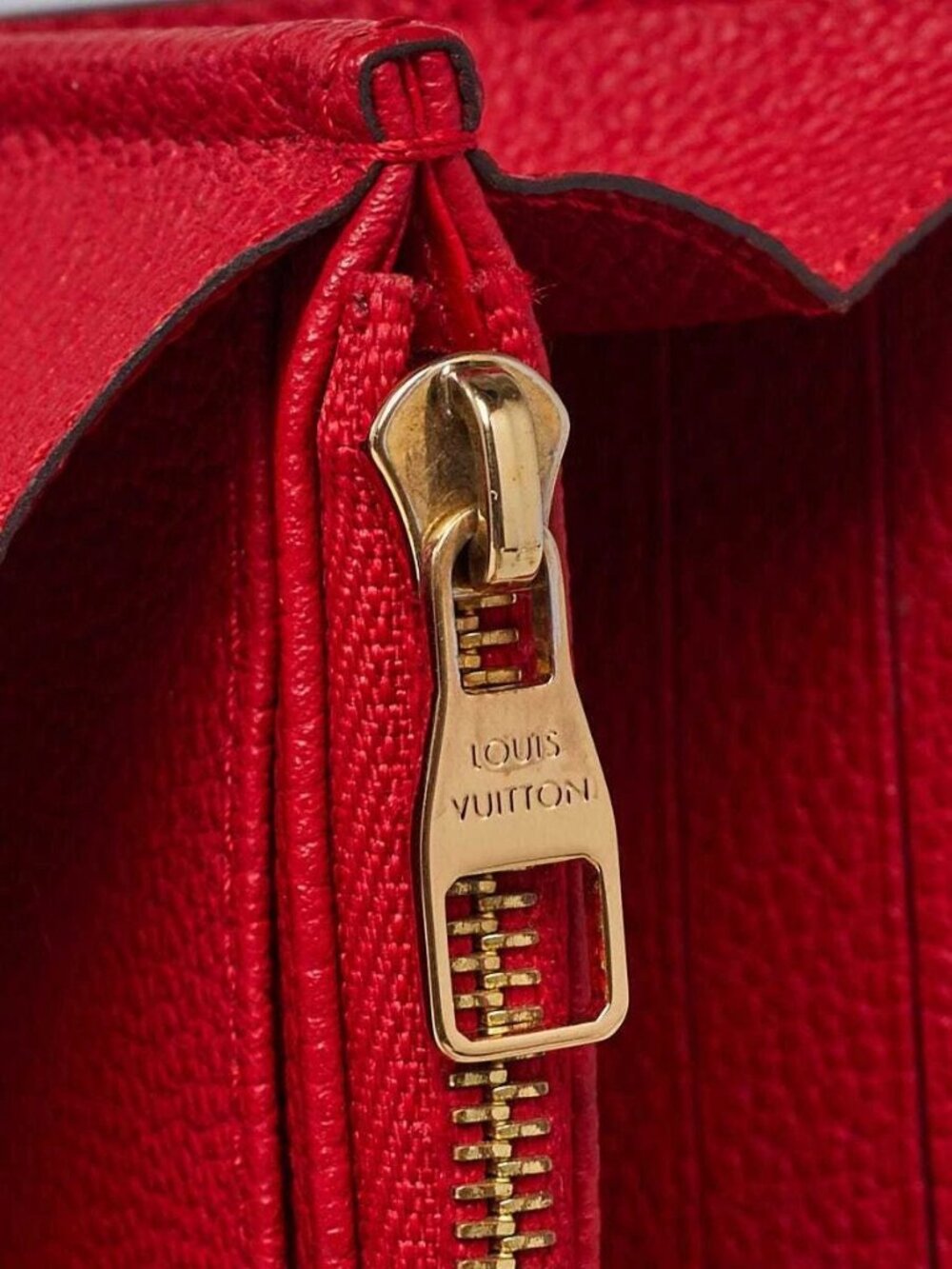 Louis Vuitton Cerise Monogram Empreinte Leather Sarah NM Wallet - Picture 5 of 7